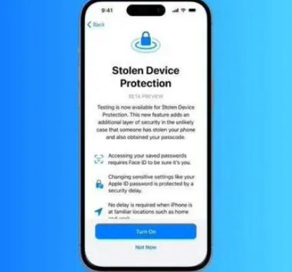 尖山苹果授权维修店分享被盗设备保护功能开启方法 