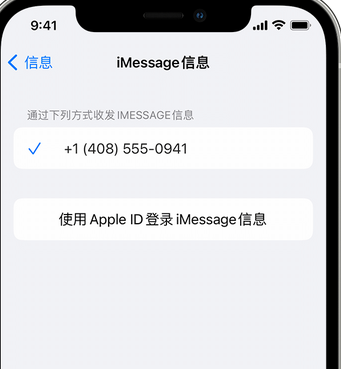 尖山apple维修iPhone上无法正常发送iMessage信息 