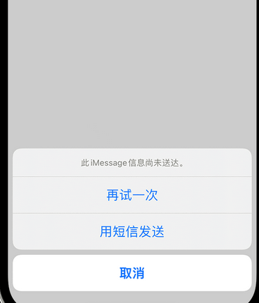 尖山apple维修iPhone上无法正常发送iMessage信息