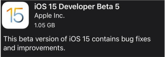 尖山苹果手机维修分享如何升级到iOS15.0 beta5 