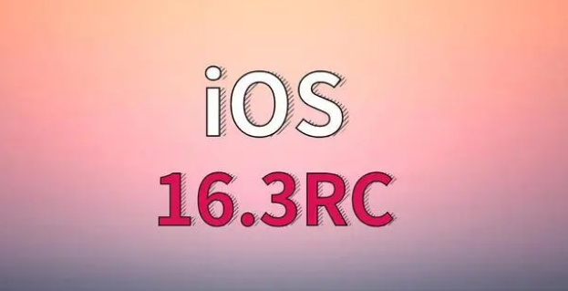 尖山苹果手机维修分享iOS 16.3 RC版升级_iOS 16.3 RC版一键刷机教程 